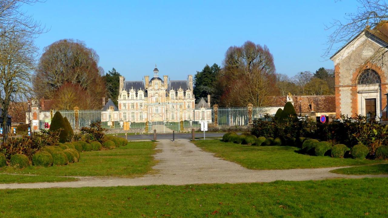 Le Pressoir Leilighet Beaumesnil  Eksteriør bilde